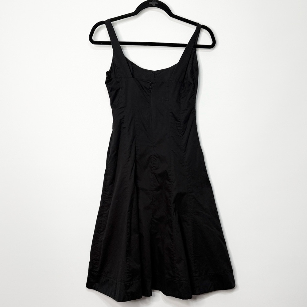 Bitten Sarah Jessica Parker Black Sleeveless A-Line Dress Size 2 - Picture 4 of 6
